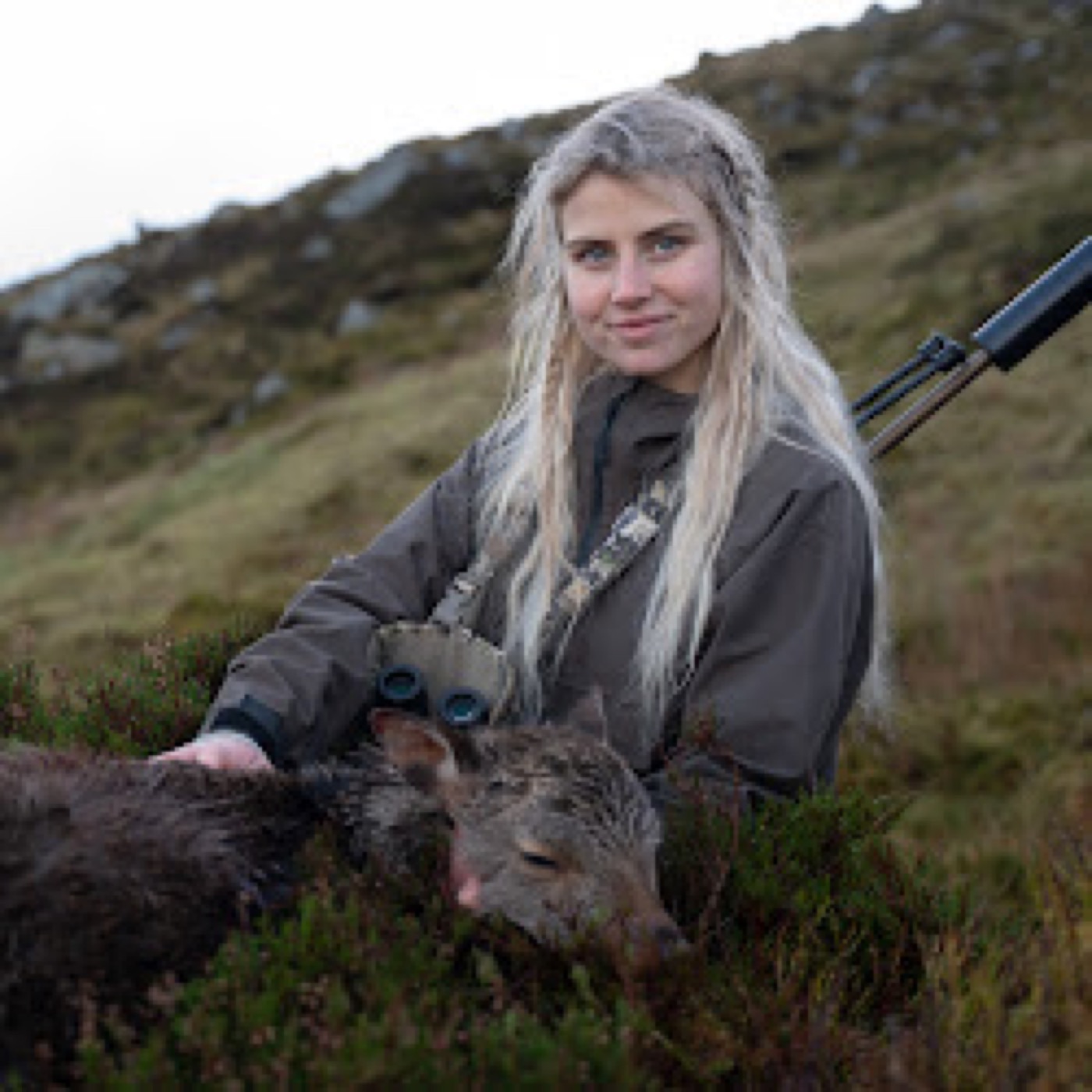 Andrea Lysvold during her Irish Safaris trip